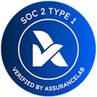 SOC 2 Type 1 compliance verified by AssuranceLab